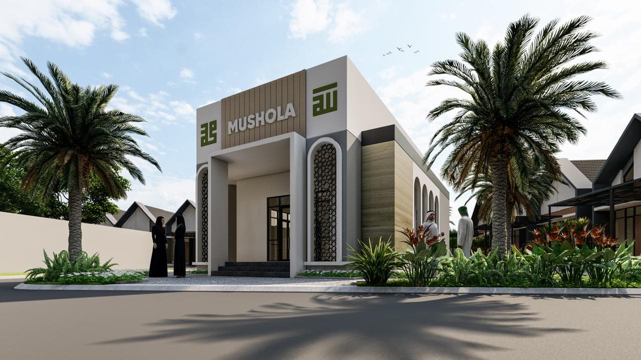 Mushola di kawasan Diamond Field